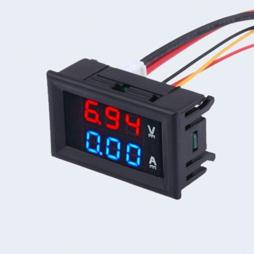 مقياس للجهد والتيار Current and voltage display meter