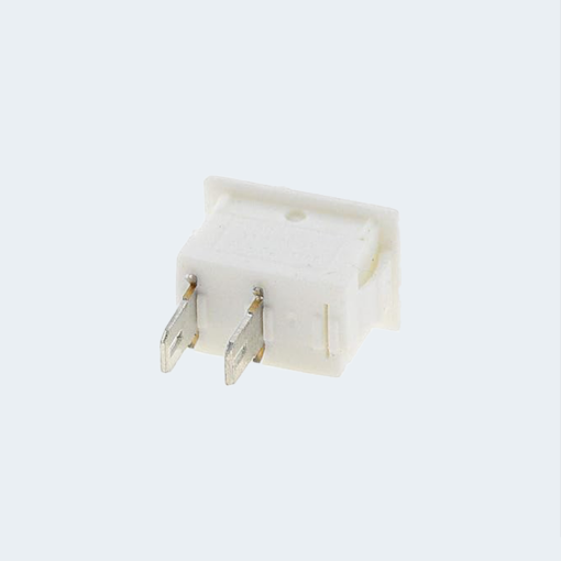 Switch on/off Mina Small-rectangle shape-3A KCD11 rocker switch White