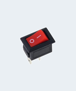 Switch on/off Mini Small-rectangle shape-3A KCD11 rocker switch Red