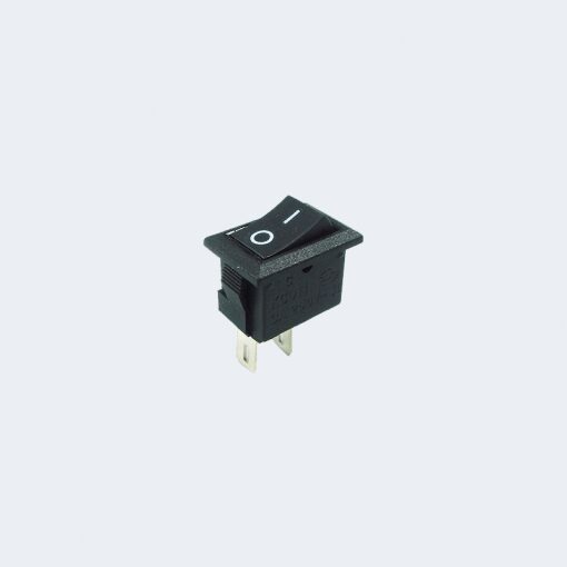 Switch on/off Mini Small -rectangle shape-3A KCD11 rocker switch Black
