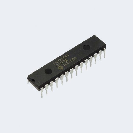 PIC16F886 microcontroller