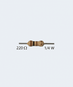 Resistor 220 Ohm 1/4W