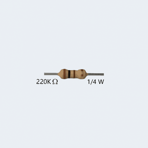 Resistor 220K Ohm 1/4W