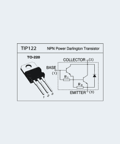 TIP122 NPN Transistor 5A 100V Darlington