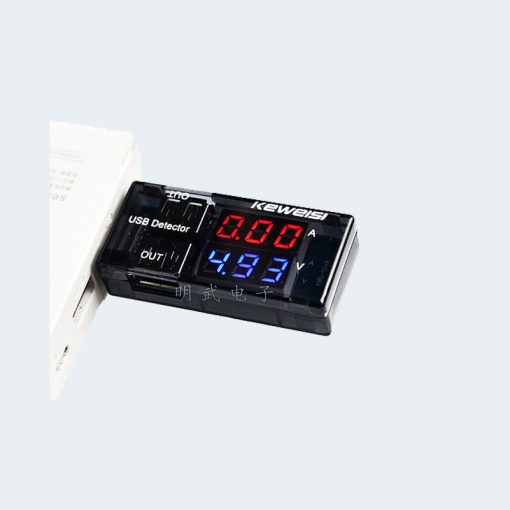 جهاز يستخدم لقياس الجهد والتيار لأي شيء USB Current Meter