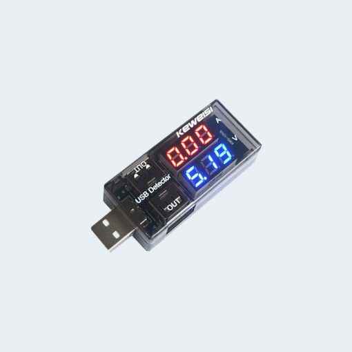جهاز يستخدم لقياس الجهد والتيار لأي شيء USB Current Meter