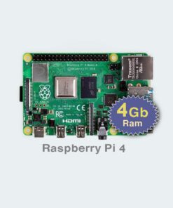Raspberry Pi 4 Board – 4Gb Ram