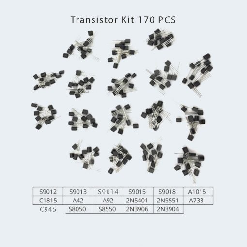 Transistor Kit 17 Value 170pcs