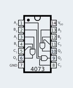 CD4073 Triple 3-INPUT AND Gate 4073
