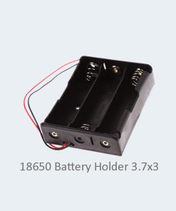 Three 3.7 Battery Holder 18650