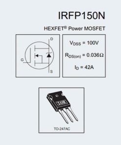 IRFP150N HEXFET Power MOSFET transistor 100V 42A