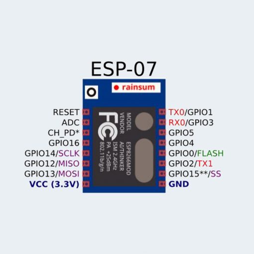 ESP07 ESP8266 WiFi Module