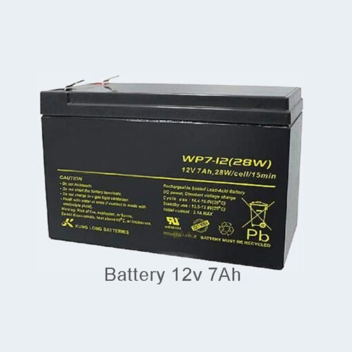 Battery 12v 7Ah Lead-Acid Rechargeable Battery
