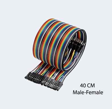 40cm male-female wires اسلاك ميل فيميل 40سم