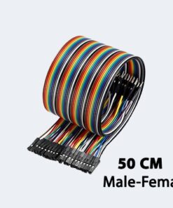 50cm male-female wires اسلاك ميل فيميل نصف متر