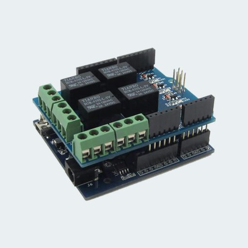 Relay Shield 4-channel for Arduino 5v