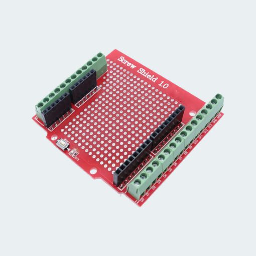 Screw Shield v1.0 – Terminal Block Shield for Arduino