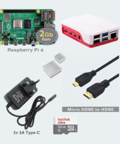 Kit for Raspberry Pi-4 2GB Ram