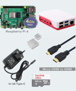 Kit for Raspberry Pi-4 4GB Ram