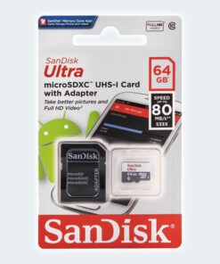 SD card 64GB Class 10 – for Raspberry Pi or any device