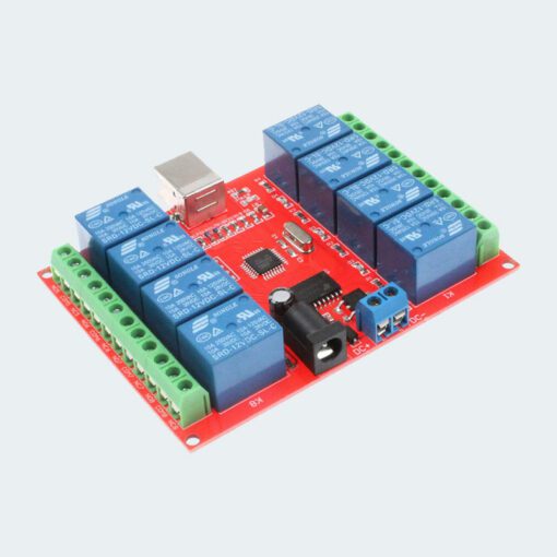 USB Relay 8-channel Module Programmable Computer Control