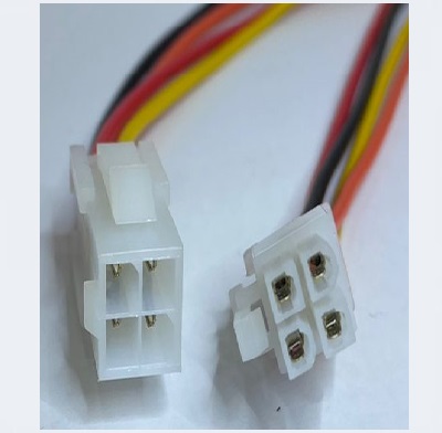 Cable connector set male-female 4Pin-MEDIUM