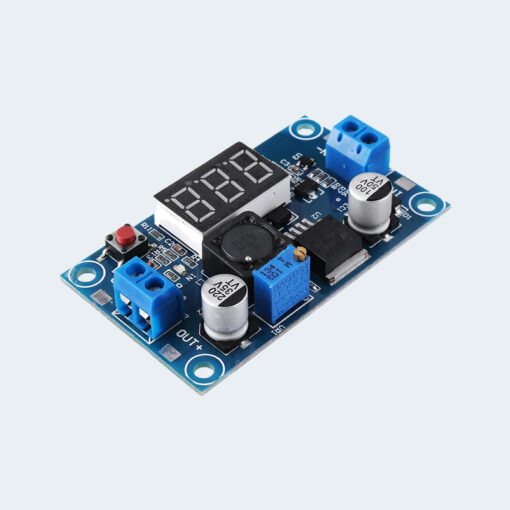 Adjustable step down with display power module lm2596 dc-dc