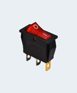 switch On-off SPST-3PIN ROCKER SWITCH 16A 250V-RED