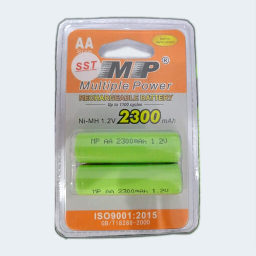 BATTERY  AA RECHARGEABLE  2PCS