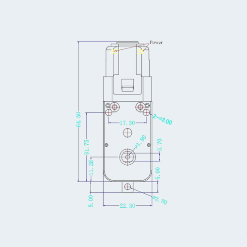 TT Motor Plastic Gear