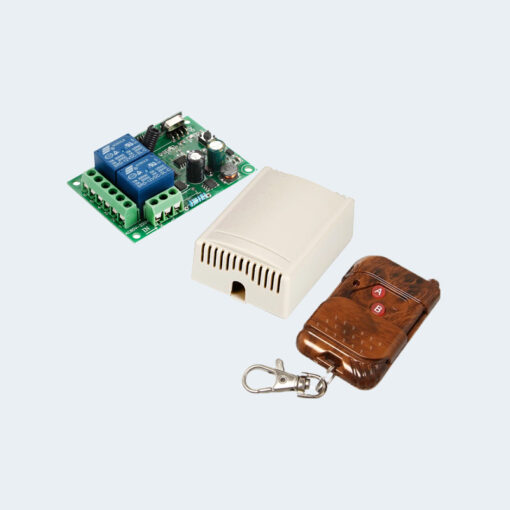 RF Remote Control With dual (2) Relay Module