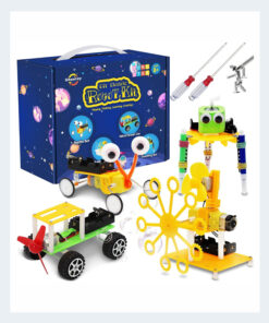 Science Kit for Kids – 4sets DIY Robotics