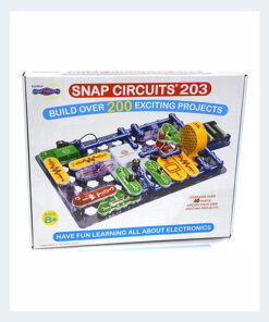 snap circuit kit for children around 200 Projects