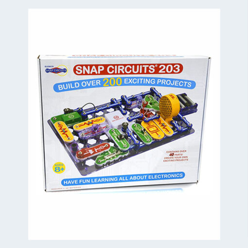 snap circuit kit for children around 200 Projects