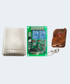 RF Remote Control With dual-channel Relay Module