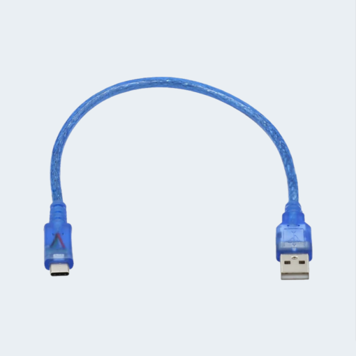 كيبل USB  إلى Type C طول 30سم