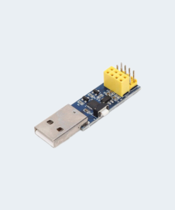 USB to ESP8266 WIFI adapter WITH PINS+REST SWITCH BLUE