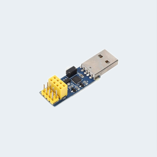 USB to ESP8266 WIFI adapter WITH PINS &REST SWITCH BLUE