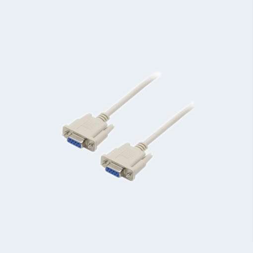Serial Cable DB9 RS232 Femal-Female Strighte 2Meter