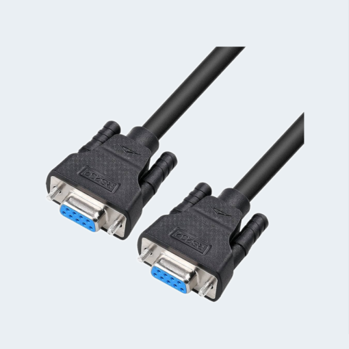 Serial Cable DB9 RS232 Femal-Female Cross 2Meter