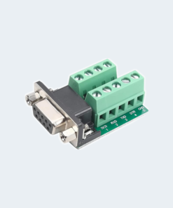 Rs232 DB9 connector to terminal block breakout board FEMAL