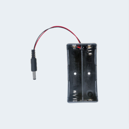 Two 3.7 Battery Holder 18650 WITH PLUG