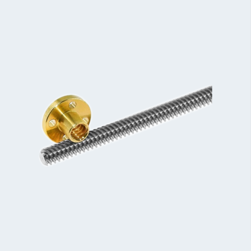 Lead Screw T8 Length 10 cm With Nut