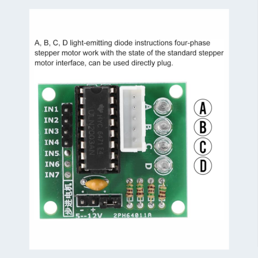 ULN2003 module driver for stepper motor