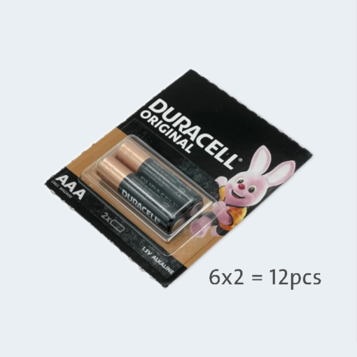 Duracell Original AAA 1.5V Alkaline Battery   12Cells