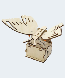 DIY Mechanical Transmission Butterfly Puzzle,