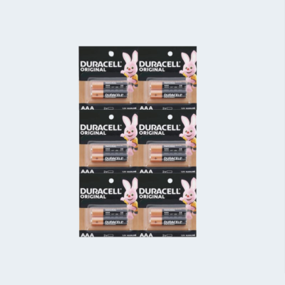 Duracell Original AAA 1.5V Alkaline Battery 12AAA Cells 