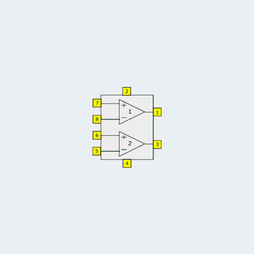 IC TDA2822 OP AMP