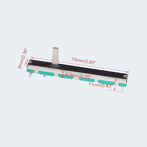 Potentiometer 10K 7.5cm – SLIDER