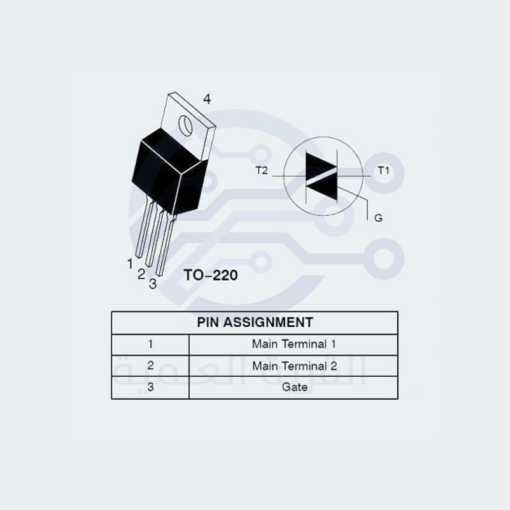 TRIAC BTA24- 600B